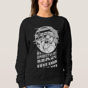 Frisörstylist Mamma Frisör Frisyr Salong Hår T Shirt