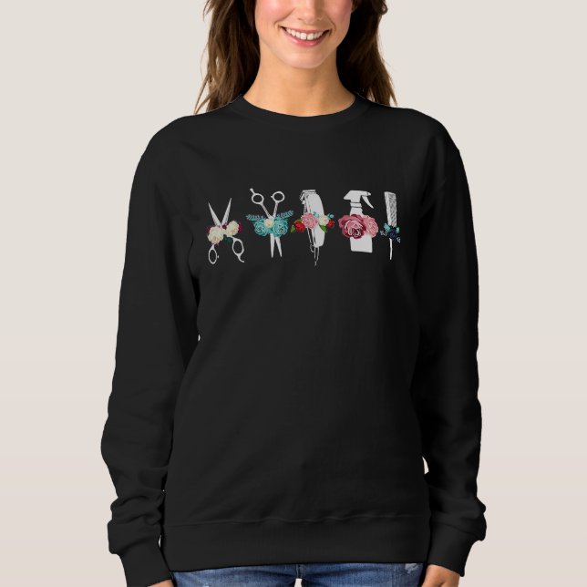 Frisörverktyg T Shirt (Framsida)