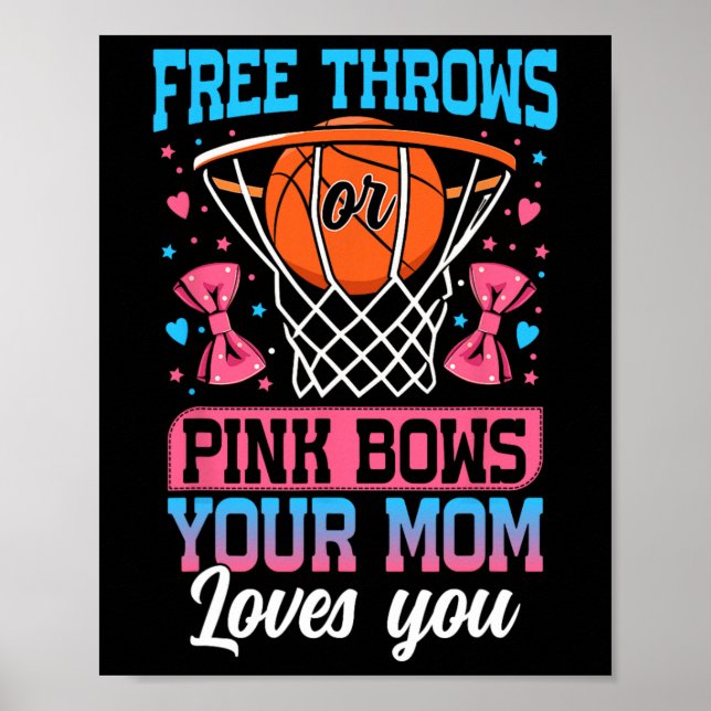 Frispår eller rosa slingor din mamma älskar dig Kö Poster (Framsidan)