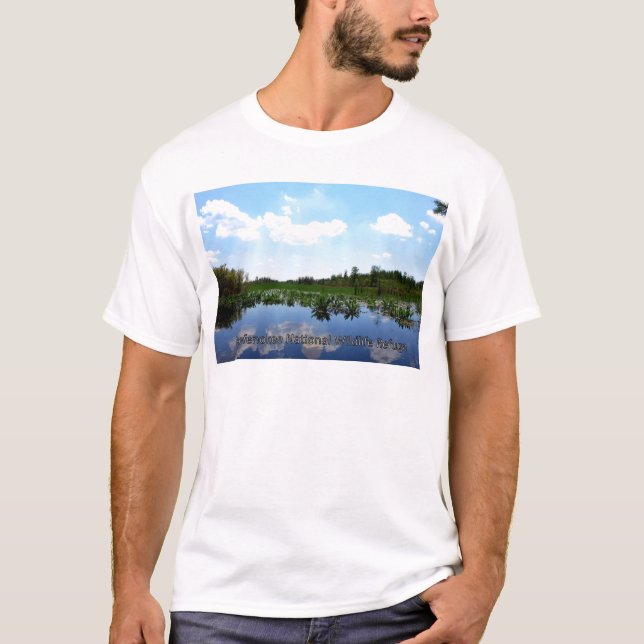 Fristad för Okefenokee medborgaredjurliv Tee Shirt (Framsida)