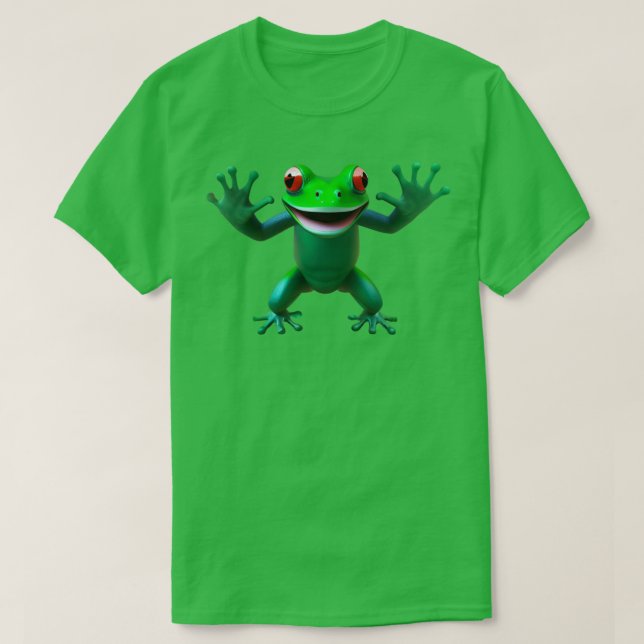 fristående groda t shirt (Design framsida)