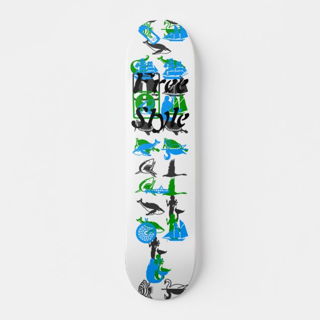 Fristil Mini Skateboard Bräda 18,7 Cm (Framsida)