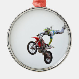 FristilMotocross Julgransprydnad Metall