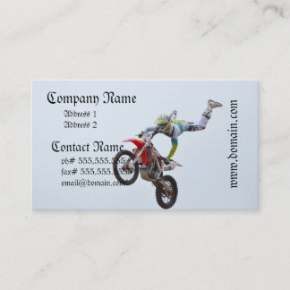 FristilMotocross Visitkort