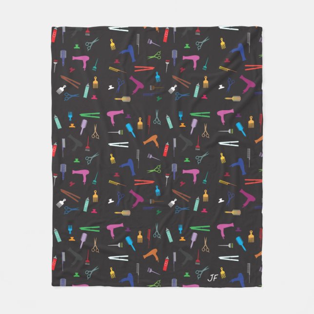 Frisyrverktyg Fleecefilt (Framsidan)