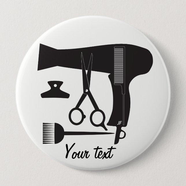 Frisyrverktyg Knapp (Framsida)