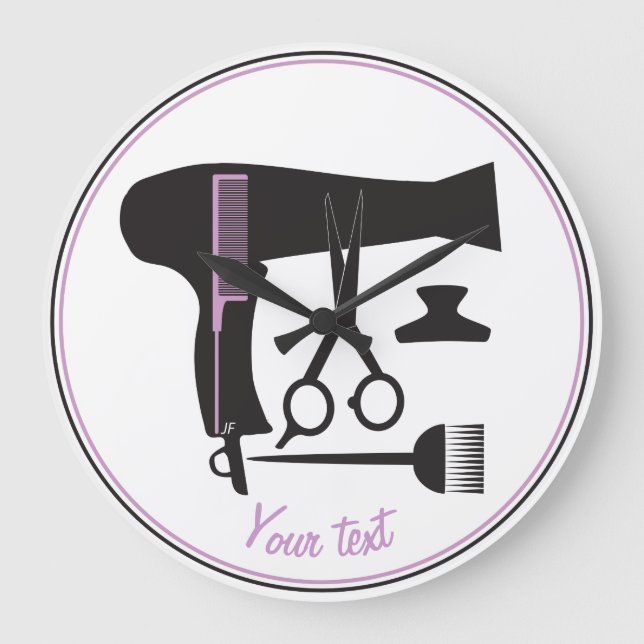 Frisyrverktyg Stor Klocka (Framsida)