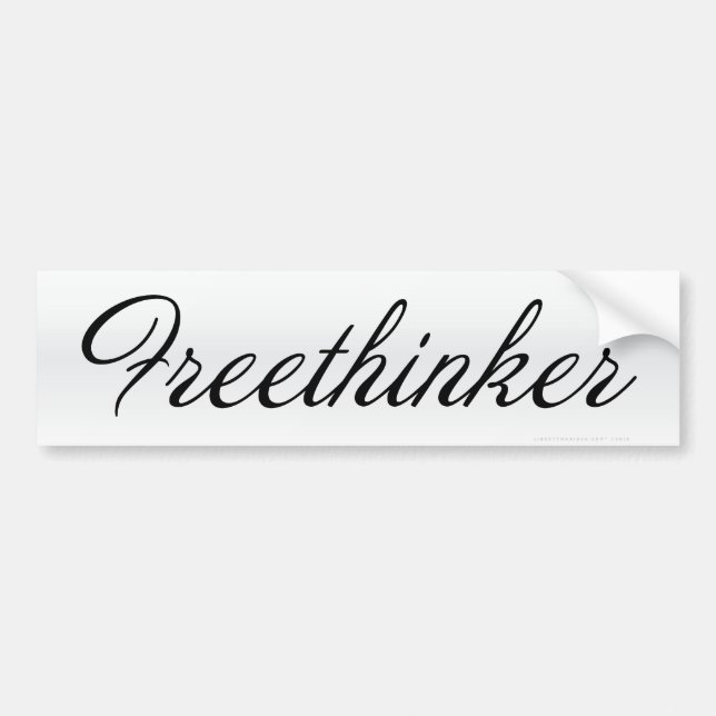 Fritänkarebildekal Bildekal (Framsidan)