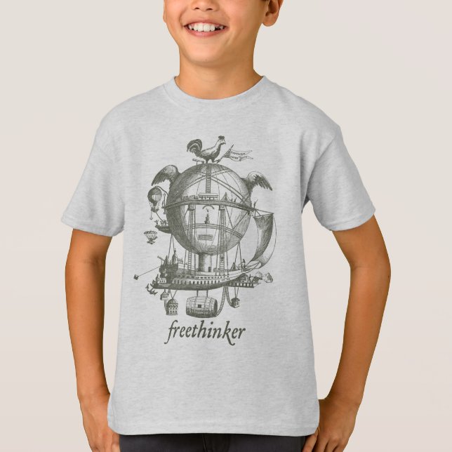 Fritänkareskjorta T-shirt (Framsida)
