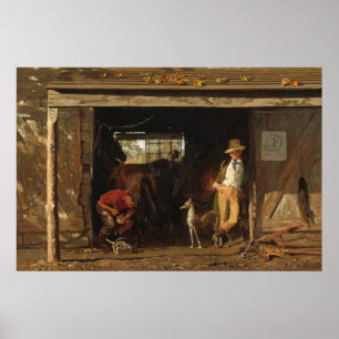 Fritid och arbete - Frank Mayer Fine Art Poster