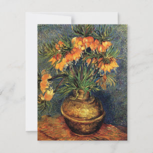 Fritillaries i en kopparvas av Vincent van Gogh