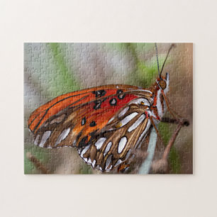 Fritillary eller passion Butterfly från Bukt Pussel
