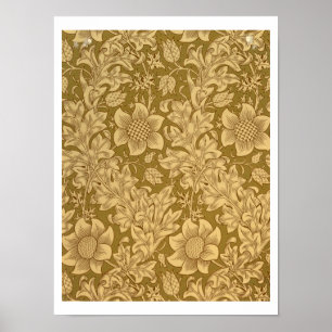 "Fritillary" tapet, 1885 Poster