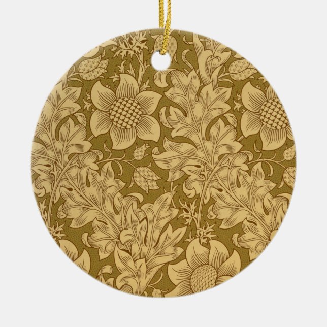 "Fritillary" tapetdesign, 1885 Julgransprydnad Keramik (Framsidan)