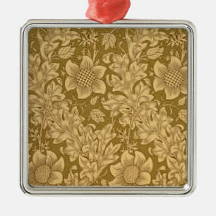"Fritillary" tapetdesign, 1885 Julgransprydnad Metall