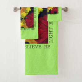 "Fritt ATT VARA" handdukuppsättning