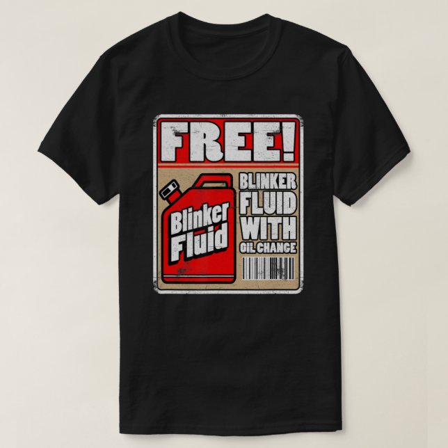 Fritt bläckhaltigt vätskemekanisk kolv, tunker Flu T Shirt (Design framsida)