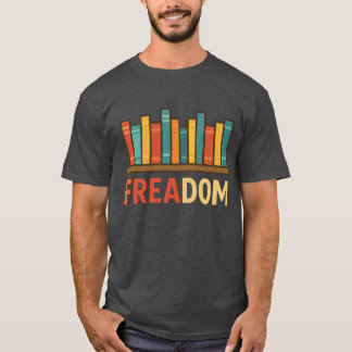 Fritt Bokar - Läs Bannad Bokar-libr T Shirt