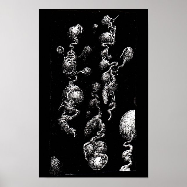Fritt flytande aberrationer poster (Framsidan)