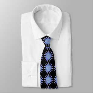 Fritt flytande Blommigt Gorgous Grönt Blue Lila Ar Slips