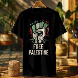 Fritt från anpassningsbar palestinska skjortor, hö t shirt