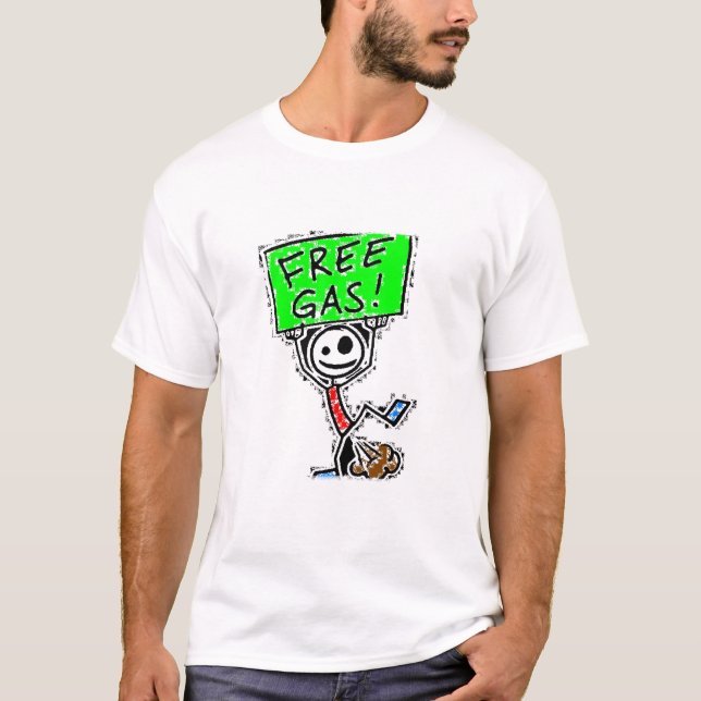 Fritt gasa t shirt (Framsida)