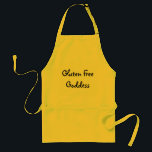 Fritt gudinnaförkläde för Gluten Förkläde<br><div class="desc">En underbar gåva för fria kockar för gluten ut där!</div>