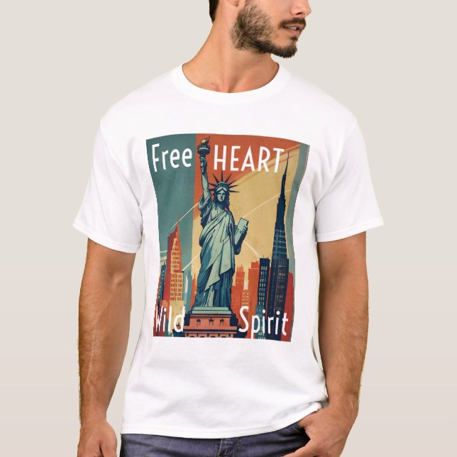 Fritt hjärta, Vild T Shirt (Framsida)