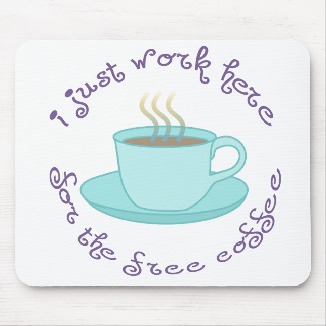 Fritt kaffe Mousepad Musmatta (Framsidan)