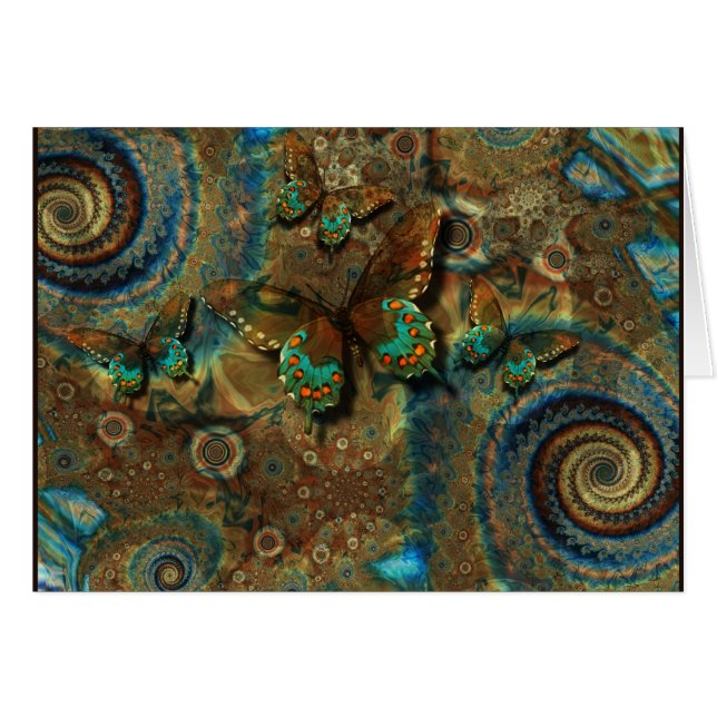 Fritt klämmigt hälsningskort (Framsidan Horizontal)