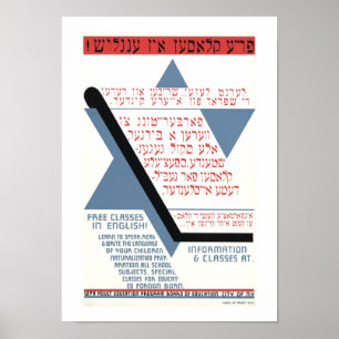 Fritt klassificerar på engelskt! poster
