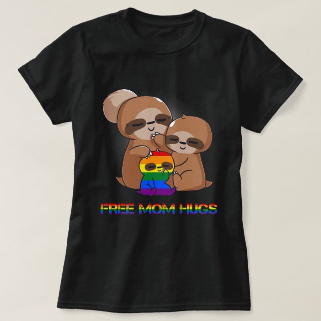 fritt mamma, fritt mamma, fritt slätte, mamma t shirt (Design framsida)