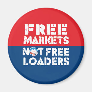 Fritt marknadsför - inte snyltare magnet