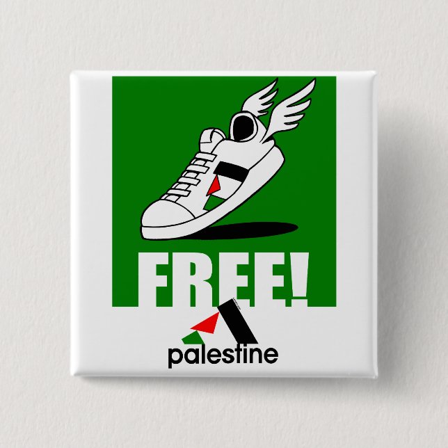Fritt! Palestina Knapp (Framsida)