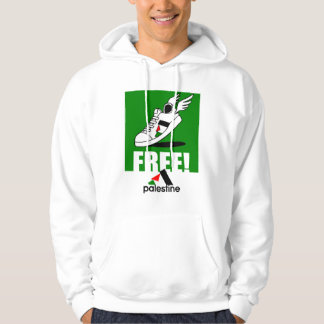 Fritt! Palestina Sweatshirt Med Luva