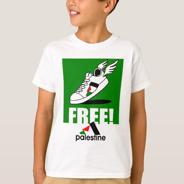 Fritt! Palestina T-shirt (Framsida)