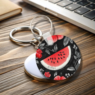 Fritt Palestina Watermelon Nyckelring