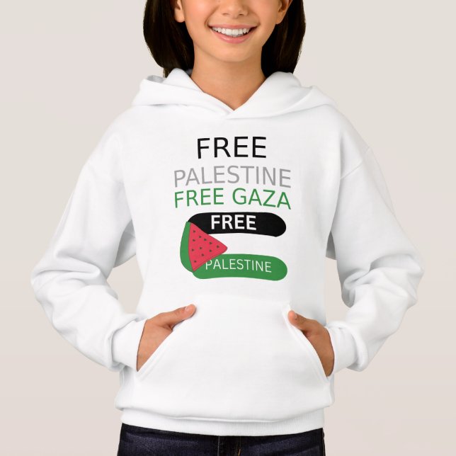 fritt palestinska t shirt (Framsida)