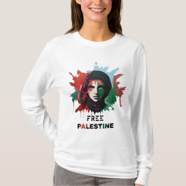 fritt palestinska t shirt