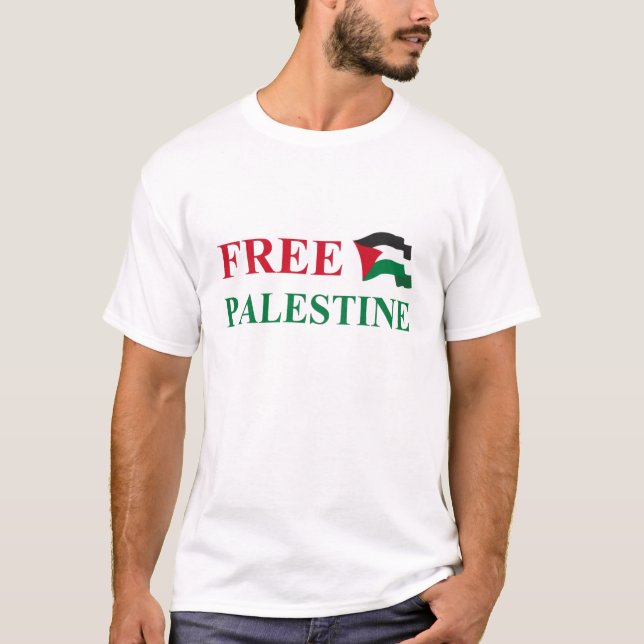 fritt palestinskt avtal nr 2 T-Shirt (Framsida)