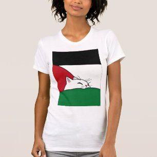 FRITT PALESTINSKT Flagga T Shirt