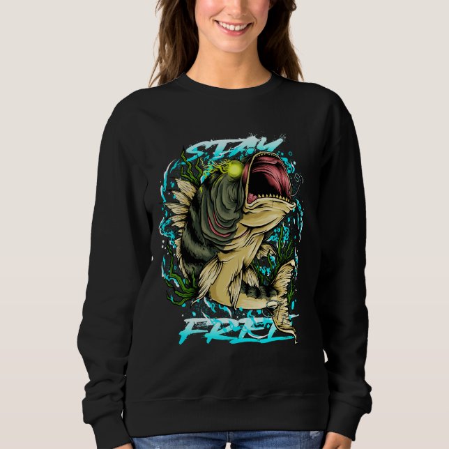Fritt Pastel Goth Djävulen Fish Evil Ögon Demonic  T Shirt (Framsida)