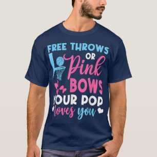 Fritt Rosa Bows-Kärlek som du Gender T Shirt