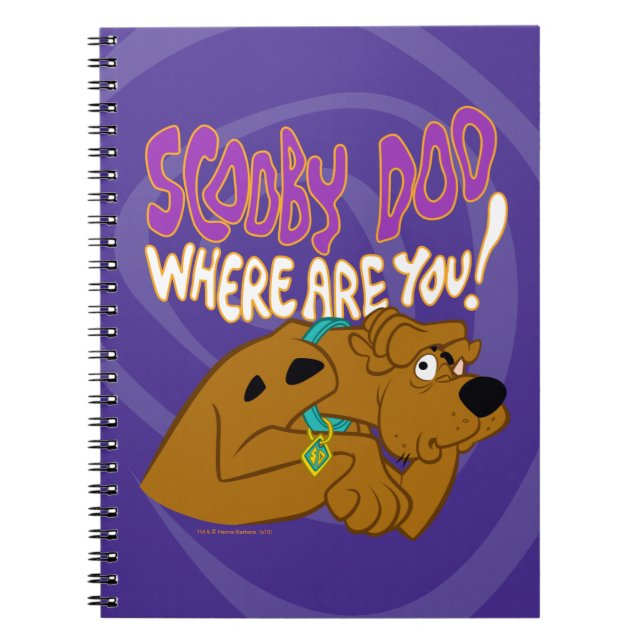 Fritt Scooby-Doo Anteckningsbok (Framsidan)