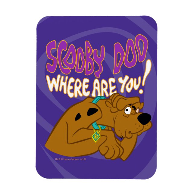 Fritt Scooby-Doo Magnet (Vertikal)