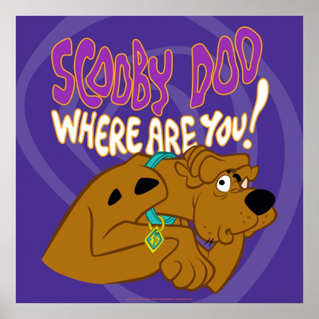 Fritt Scooby-Doo Poster (Framsidan)
