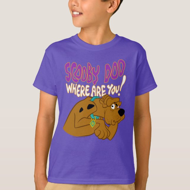 Fritt Scooby-Doo T Shirt (Framsida)