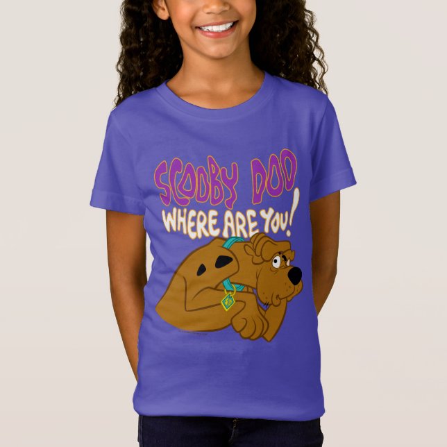 Fritt Scooby-Doo T Shirt (Framsida)