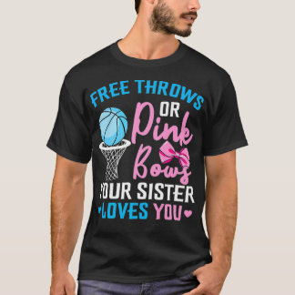 Fritt skydd eller Rosa Bows Sister Kärlek Du Gende T Shirt