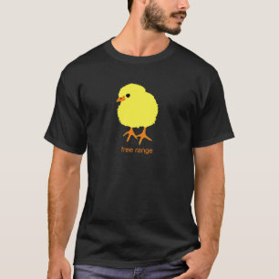 Fritt spänna chicken t-shirt